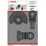 Kép 1/4 - Bosch Starlock merülőfűrészlap készlet multigéphez, csempére, 3db
