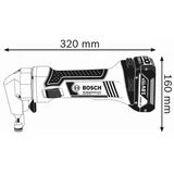 Kép 3/7 - Bosch GNA 18V-16 E akkus lyukasztó, 18V (akku és töltő nélkül)