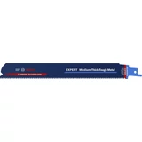 Kép 1/3 - Bosch Expert S1155HHM Medium-Thick Tough Metal orrfűrész fémhez, 225mm, 10TPI, 10db