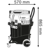 Kép 7/7 - Bosch GAS 55 M AFC száraz-nedves porszívó, 55L, 1.2kW