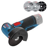 Kép 1/4 - Bosch GWS 12V-76 akkus sarokcsiszoló, 12V, 76mm (akku és töltő nélkül)