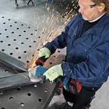 Kép 4/6 - Bosch GWS 18V-15 SC akkus sarokcsiszoló kofferben, 18V, 125mm (2db 8Ah akkuval és töltővel)