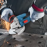 Kép 3/6 - Bosch GWS 18V-15 SC akkus sarokcsiszoló kofferben, 18V, 125mm (2db 8Ah akkuval és töltővel)