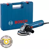 Kép 1/7 - Bosch Professional GWS 12-125 sarokcsiszoló kofferban, 1.2kW, 125mm