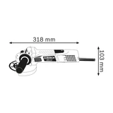 Kép 6/10 - Bosch GWS 7-115 sarokcsiszoló, 115mm, 720W