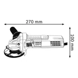 Kép 2/5 - Bosch GWS 750-125 sarokcsiszoló, 125mm, 750W, 230V