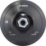 Kép 1/2 - Bosch tépőzáras csiszolótányér sarokcsiszolóhoz, M14, 115mm