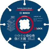 Kép 1/5 - Bosch Expert X-LOCK Karbid Multi vágótárcsa sarokcsiszolókhoz, 115mm, 10db