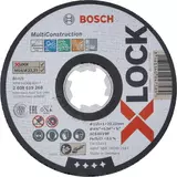 Kép 1/2 - Bosch Multi Construction X-LOCK vágótárcsa sarokcsiszolóhoz, 125x1.6mm