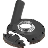 Kép 3/4 - Bosch porelszívó burkolat csiszoláshoz sarokcsiszolóhoz kefekoszorúval, 115-125mm 