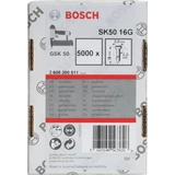 Kép 2/2 - Bosch SK50 16G süllyesztettfejű szeg, horganyzott, 1.2x16mm, 5000db