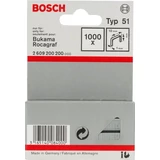 Kép 2/2 - Bosch Type 51 tűzőkapocs, 10mm, 1000db