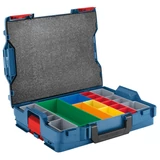 Kép 1/3 - Bosch L-Boxx 102 tároló koffer 13 részes betéttel, 44x12x36cm