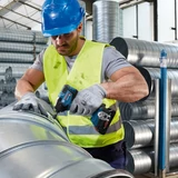 Kép 5/5 - Bosch GDR 18V-200 akkus ütvecsavarozó hordozóban, 18V (2db 4Ah akkuval és töltővel)