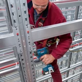 Kép 9/15 - Bosch akkus szerszámgép szett, 18V, GSR 185-LI, GDX 180-LI, GWS 180-LI (2x4Ah akku és töltő)