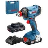 Kép 1/5 - Bosch GDX 180 LI akkus ütvecsavarozó kofferben, 18V (2db 2Ah akkuval és töltővel)