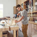 Kép 4/6 - Bosch GSB 120-LI akkus ütvefúró-csavarozó kofferban, 12V, 10mm (2db 2Ah akkuval és töltővel)