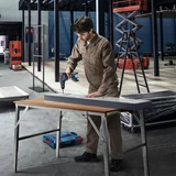 Kép 9/9 - Bosch GSB 18V-50 akkus ütvefúró-csavarozó hordozóban, bitkészlettel, 18V (2db 2Ah akkuval és töltővel)