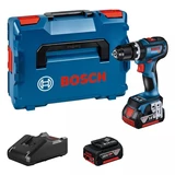 Kép 1/7 - Bosch GSB 18V-90 C akkus ütvefúró-csavarozó kofferben, 18V (2db 5Ah akkuval és töltővel)