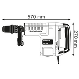 Kép 3/5 - Bosch GSH 11 E vésőkalapács kofferben, SDS-Max, 1.5kW