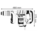 Kép 3/6 - Bosch GSH 5 CE vésőkalapács kofferben, SDS-Max, 1.15kW