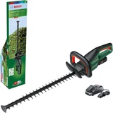 Kép 1/7 - Bosch UniversalHedgeCut 18V-50 akkus sövényvágó, 18V, 50cm (2.5Ah akku és töltő)