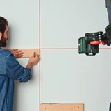 Kép 9/9 - Bosch Quigo keresztvonalas szintezőlézer fémdobozban, 10m