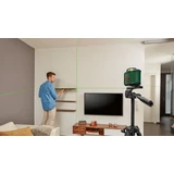 Kép 9/11 - Bosch Universal Level 360 keresztvonalas szintezőlézer készlet, zöld, 12m