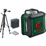 Kép 1/11 - Bosch Universal Level 360 keresztvonalas szintezőlézer készlet, zöld, 12m