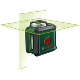 Kép 1/10 - Bosch Universal Level 360 keresztvonalas szintezőlézer, zöld, 12m