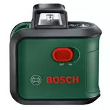 Kép 4/11 - Bosch Universal Level 360 keresztvonalas szintezőlézer készlet, zöld, 12m