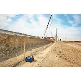 Kép 6/11 - Bosch GRL 600 CHV akkus szintező forgólézer kofferben, állvánnyal, 18V (4Ah akkuval és töltővel)