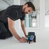 Kép 6/8 - Bosch GCL 2-50 CG akkus kombinált lézeres szintező, zöld, 12V (akku és töltő nélkül)