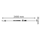 Kép 3/3 - Bosch GR 240 mérőléc, 2.4m