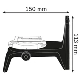 Kép 3/5 - Bosch RM 2 univerzális műszertartó