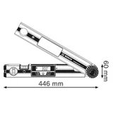 Kép 3/6 - Bosch GAM 220 digitális szögmérő, 220°