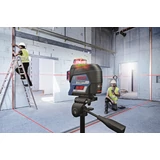 Kép 8/10 - Bosch GLL 3-80 C akkus szintező vonallézer állvánnyal, 12V (akku és töltő nélkül)