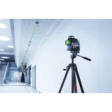 Kép 6/8 - Bosch GLL 3-80 G szintező vonallézer kofferben, zöld, 30m