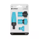 Kép 2/2 - Cellfast Basic locsolószett, 3/4", 4 részes