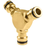 Kép 1/2 - Cellfast Brass tömlő összekötő, háromutas, 1/2&quot;, 3/4&quot;