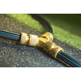 Kép 2/2 - Cellfast Brass tömlő összekötő, háromutas, 1/2", 3/4"