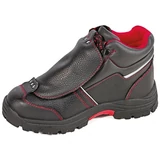 Kép 1/2 - Cerva Steeler Metatarsal S3 HRO bakancs, csúszásbiztos, hőálló talp, fekete-piros, 36