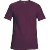Kép 1/2 - Cerva Teesta rövid ujjú póló, burgundi vörös, 2XL