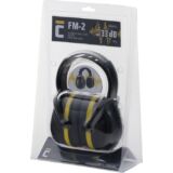Kép 2/2 - Cerva FM-2 fülvédő, 33dB csillapítás, fekete-sárga