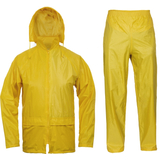 Kép 1/2 - Cerva Carina esővédő öltöny, poliészter PVC bevonattal, sárga, 3XL