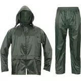 Kép 1/3 - Cerva Carina esővédő öltöny, poliészter PVC bevonattal, zöld, XL