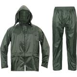 Kép 1/3 - Cerva Carina esővédő öltöny, poliészter PVC bevonattal, zöld, 3XL