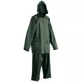 Kép 2/3 - Cerva Carina esővédő öltöny, poliészter PVC bevonattal, zöld, 2XL
