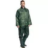 Kép 3/3 - Cerva Carina esővédő öltöny, poliészter PVC bevonattal, zöld, XL