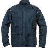 Kép 1/2 - Cerva Libra téli kabát, levehető ujjal, sötétkék, S